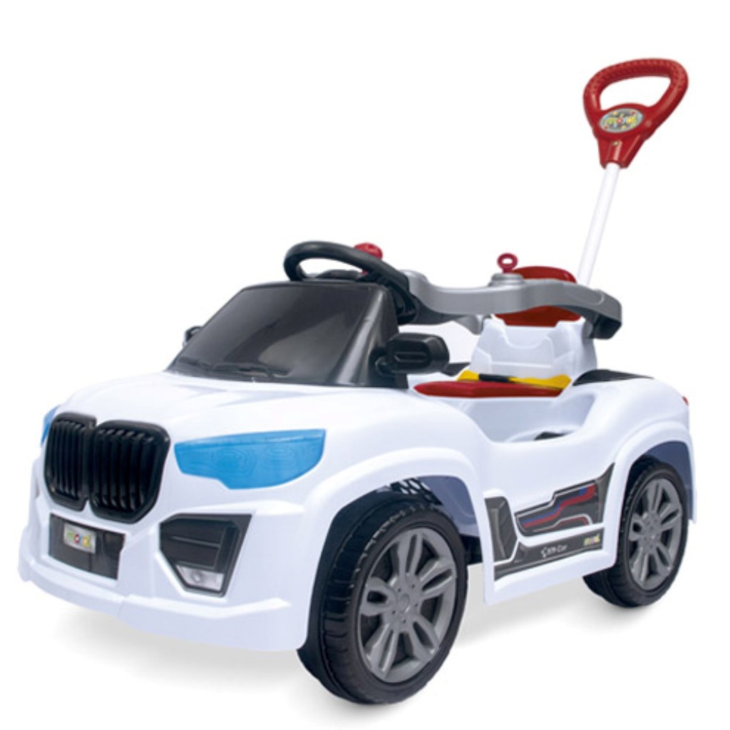 Carrinho Maral BM Branco 2 em 1 Passeio e Pedal em Oferta na Shopee