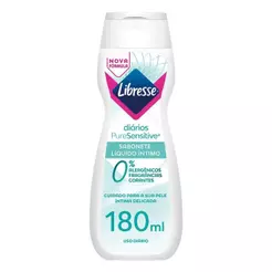 Sabonete Líquido Íntimo Libresse Diário Pure Sensitive 180ml