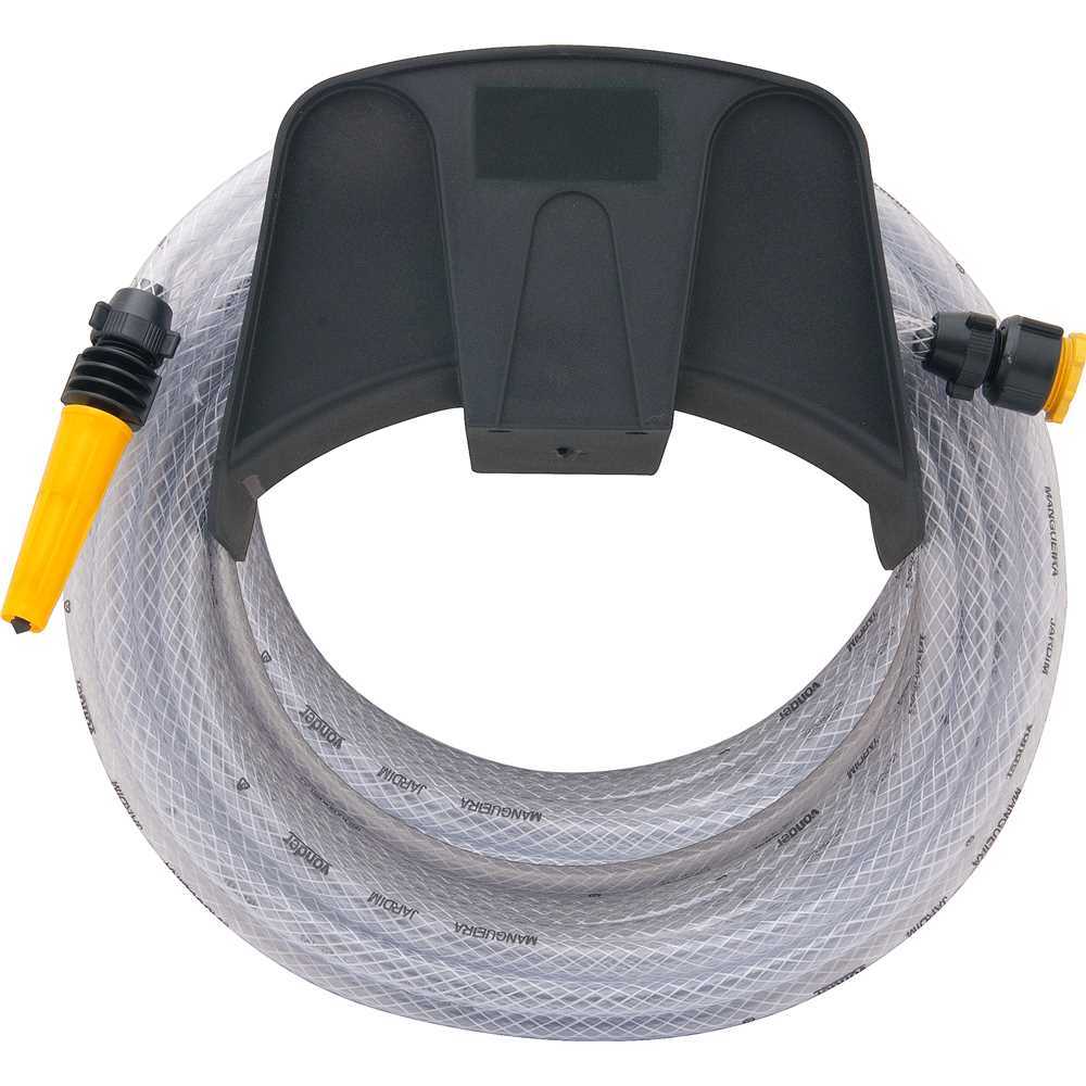 Mangueira Transparente Trançada C/Suporte 30m Vonder em Oferta na Shopee