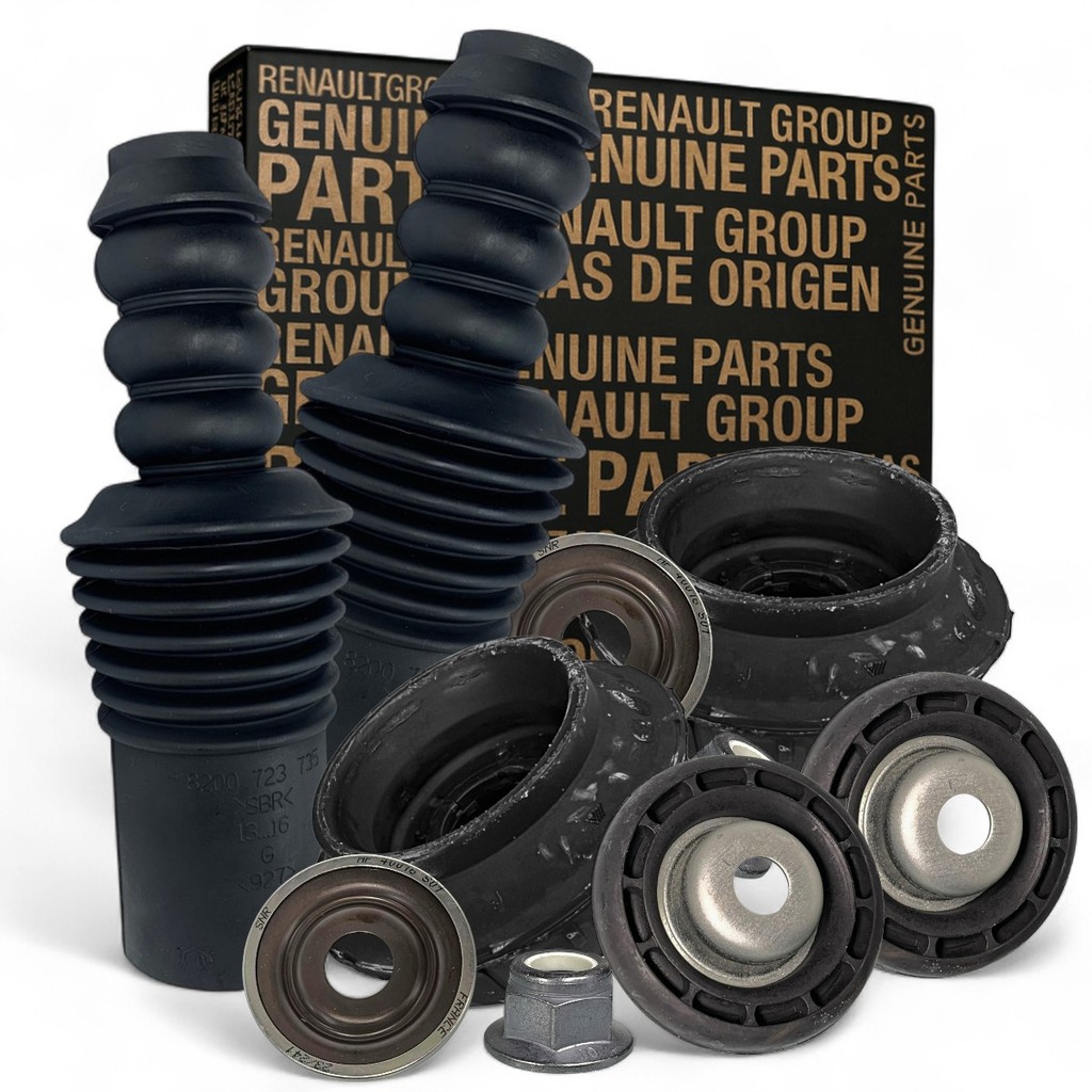 Kit Suspensão Dianteira Renault Sandero Logan Duster Coxim Batente Coifa 2 Lados