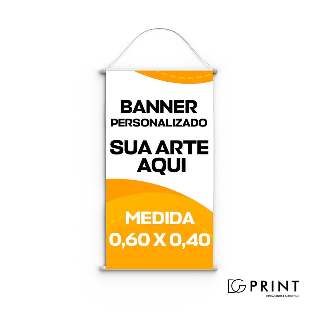 BANNER PERSONALIADO 60X40cm