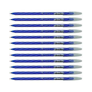 Caneta Esferográfica Cis Spiro Azul Caixa C 12 Unidades em Oferta na Shopee