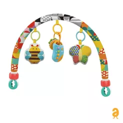 Móbile Arco Musical Bebê Carrinho Berço Let's Play Maxi Baby