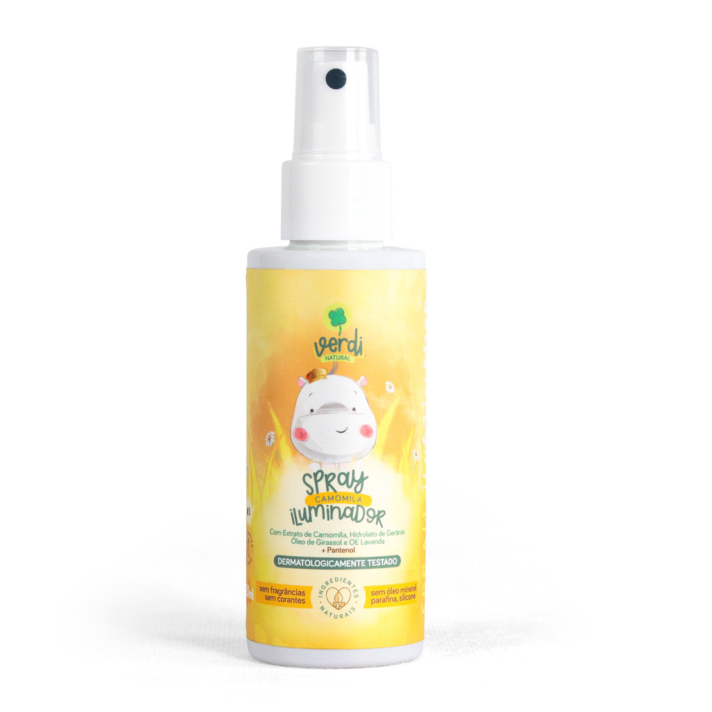 Spray Clareador/Iluminador (Camomila e Pantenol) - VERDI