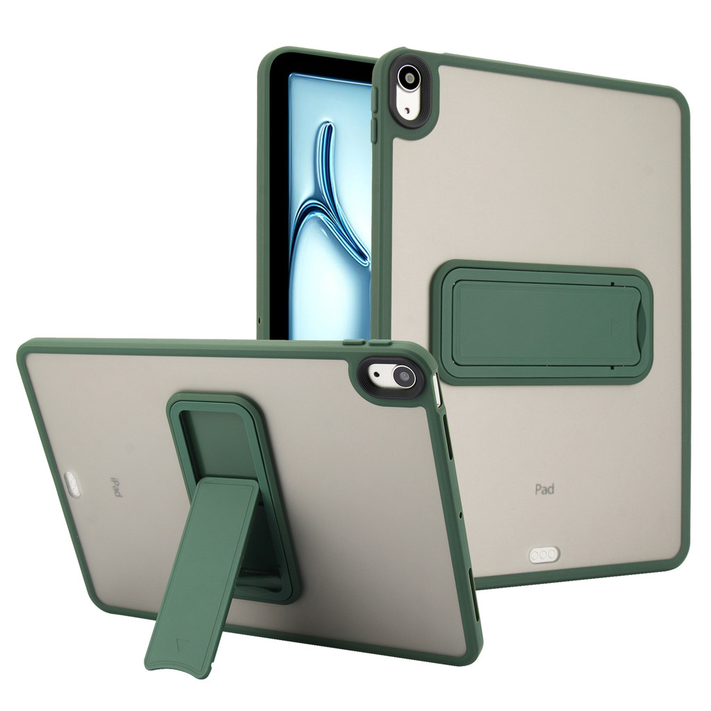Para iPad 5th 6th 9.7 " 7th 8th 9th 10.2 " Air 4 5 11 A16 2025 Pro11 10th mini 4 5 6 7 PC Rígido + TPU Suporte Capa Caso