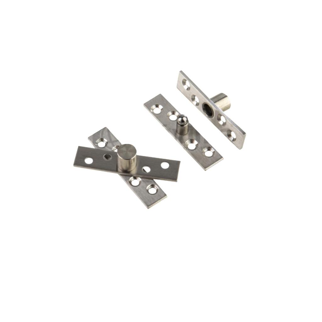 KIT 2 PIVOTANTE P/ PORTAS 90KG INOX PINO