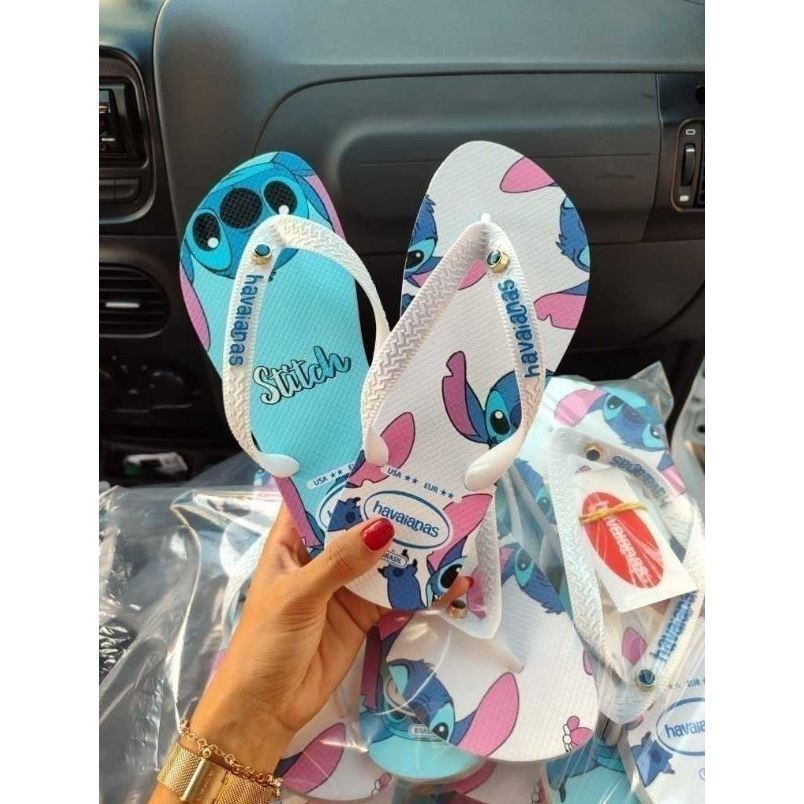 Chinelo Havaianas Personagem Mae/Filha Infantil/Adulto