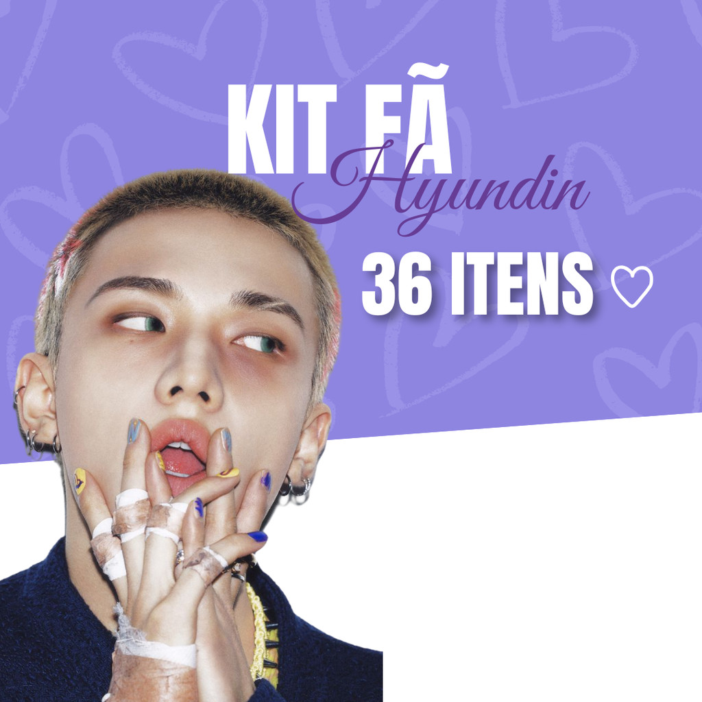 KIT FÃ HYUNJIN STRAY KIDS - 36 ITENS EXCLUSIVOS