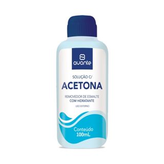 Acetona Avante Removedor de Esmalte com Hidratante 100ml em Oferta na Shopee