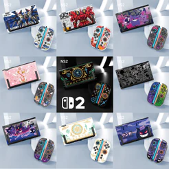 Capa Protetora Para Nintendo Switch 2 (Modelo 2025) – Rígida Console + Macia Joy-Cons (À Prova De Choque , Antiarranhões
