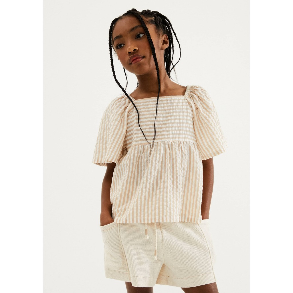 Blusa Infantil Menina Anarruga Fio Tinto Godê em Oferta na Shopee