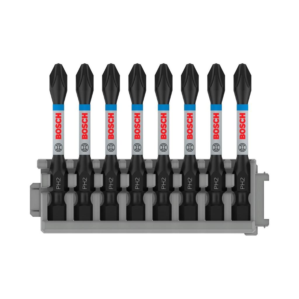 Jogo Bits Bosch Pro Phillips Impact 55mm 8 Unidades