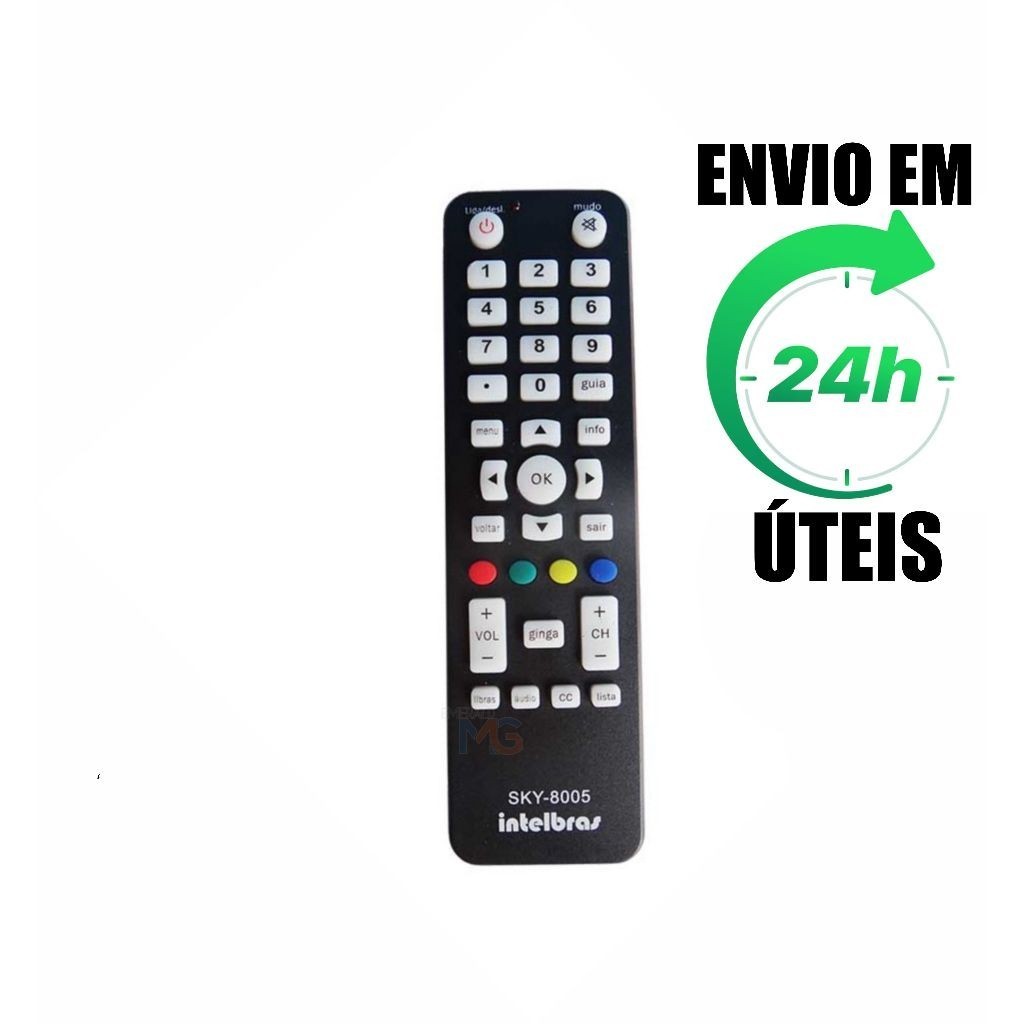Controle Remoto Para Conversor Digital Intelbras Cd 901/902