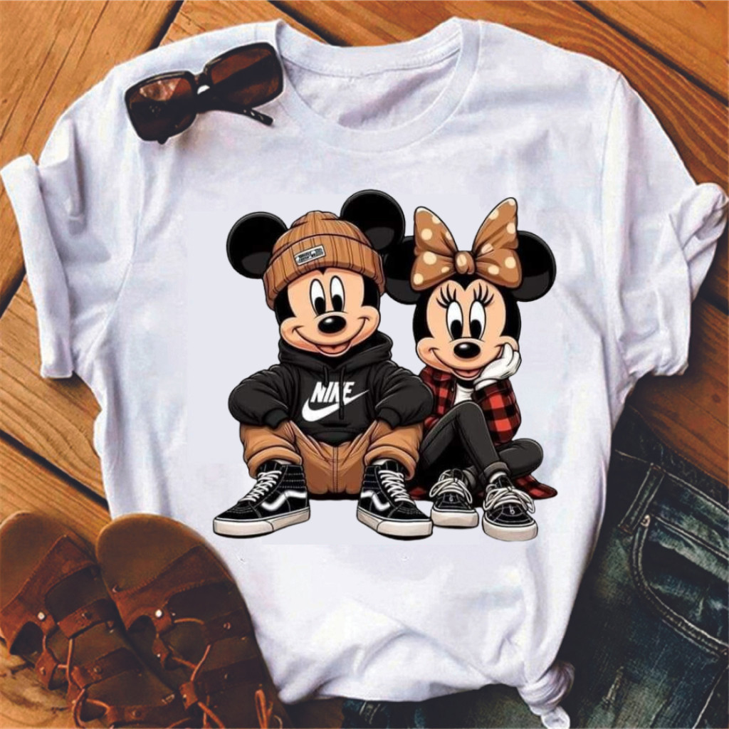 Camiseta Feminina  Estampada T-shirt Feminina 100% Algodão Moda Femininas Blusa Feminina Dia a Dia