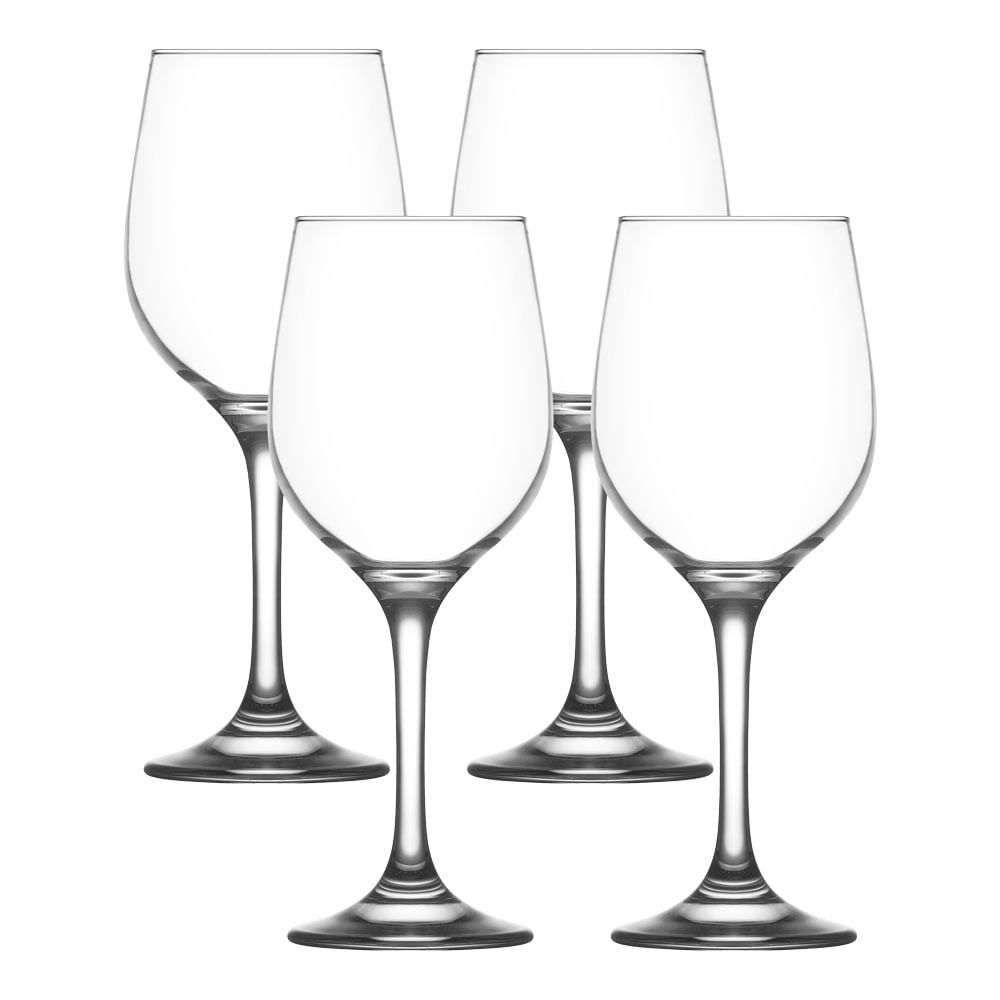 Conjunto de Tacas 4Pcs Vinho 395Ml Ballena Cazza