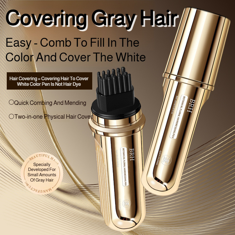 [Cobertura Instantânea] 🌸Hair Cover Stick🌸 Cabelo/Grisalhos/Corretor
