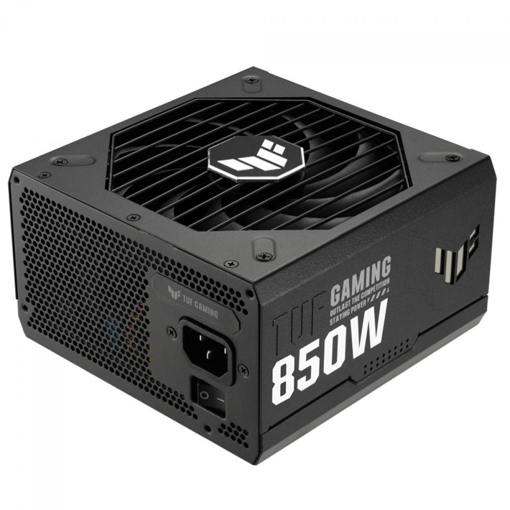 Fonte Asus TUF Gaming 850G, 850W, 80 Plus Gold, PFC Ativo, Full Modular, Preto, 90YE00S2-B0SA00