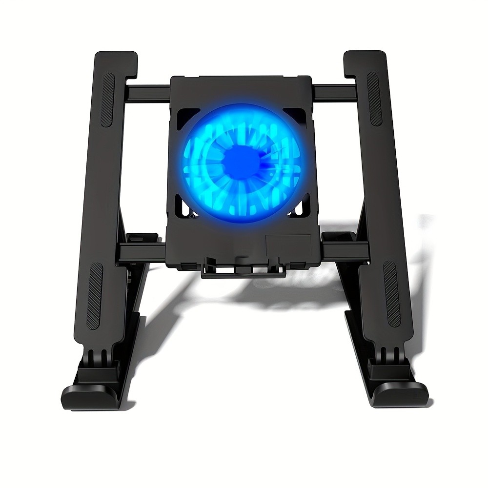 Suporte de resfriamento ajustável para Notebook, com radiador e sistema de grande Volume de ar - Radiador de ventilador 