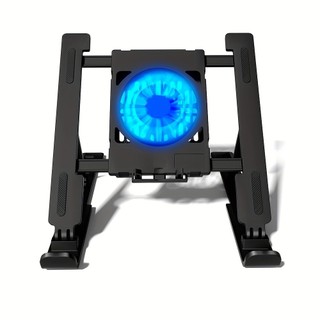 Suporte de resfriamento ajustável para Notebook, com radiador e sistema de grande Volume de ar - Radiador de ventilador 