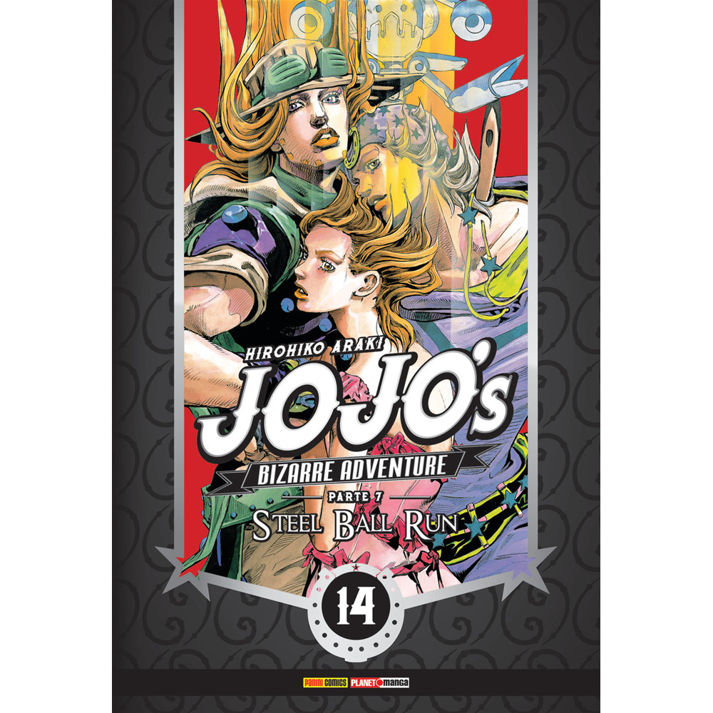 Mangá - Jojo's Bizarre Adventure - Parte 7 - Steel Ball Run 14 - Novo/Lacrado