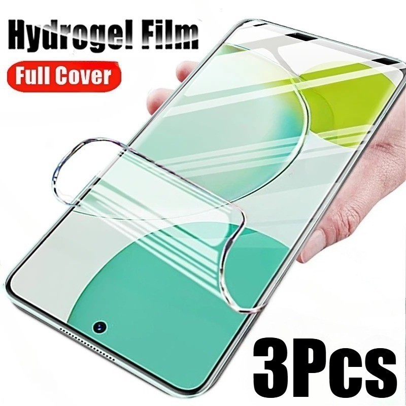 3 Unidades De Filme De Hidrogel Macio Anti-Luz Azul Para Honor 50 60 70 80 90 Smart Lite Pro Flat SE Plus GT Espião Priv