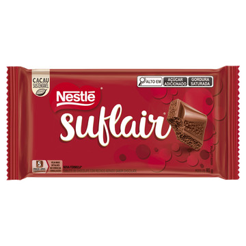 Suflair Barra ao Leite 80g