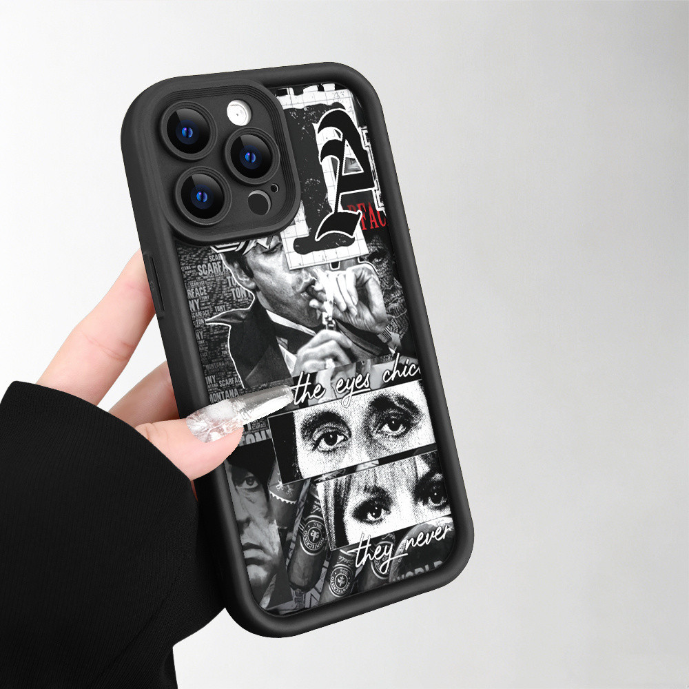 Estilo colagem americano Capinha Capa Anti-impacto Samsung S25 A55 S20 S23 FE S24 A07 A17 A26 A55 A15 A05S 