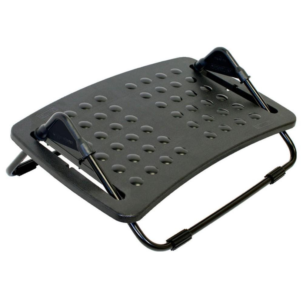 Descansa Pés Ergonômico Ajustável com Base Antiderrapante ABS Preto - Roal