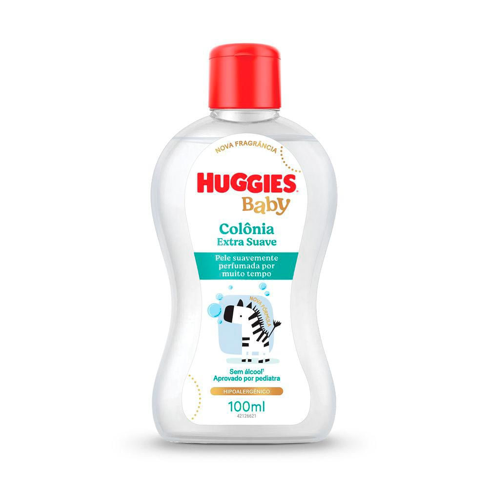 Colônia Infantil Huggies Extra Suave 100ml