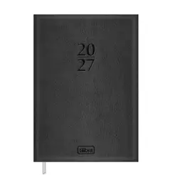 Agenda executiva costurada diária Torino 192x134mm 2027 Tilibra