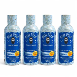 Kit 4 Dom Pelo Tônico Capilar 120ml Cabelo Barba Sobrancelha