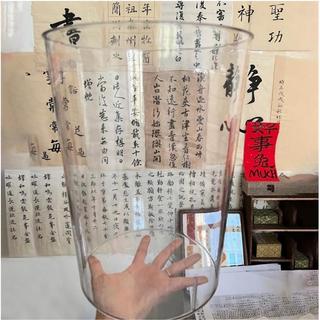 Papel de caligrafia Rolo de pintura Balde de armazenamento de rolagem Transparente Pintura chinesa Caligrafia Pintura Ar