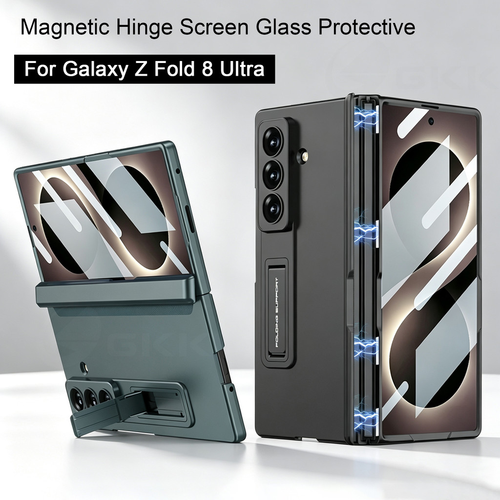 Dobradiça Magnética Com Tudo Incluído , Capa Protetora De Vidro Para Samsung Gal