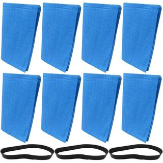 Pacote com 8 Filtros Secos Reutilizáveis 25-1217 com Faixas Compatíveis com Aspirador Porter Cable de 4 Galões PCX18301-