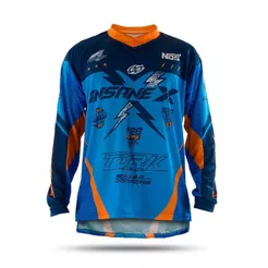Camisa Para Motocross Adulto Piloto Pro Tork Insane X Leve Confortável Trilha Enduro Off Road