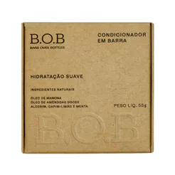 Condicionador em Barra Hidratação Suave B.O.B Bars Over Bottles 55g