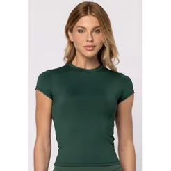 Blusa em Poliamida Verde Emerald