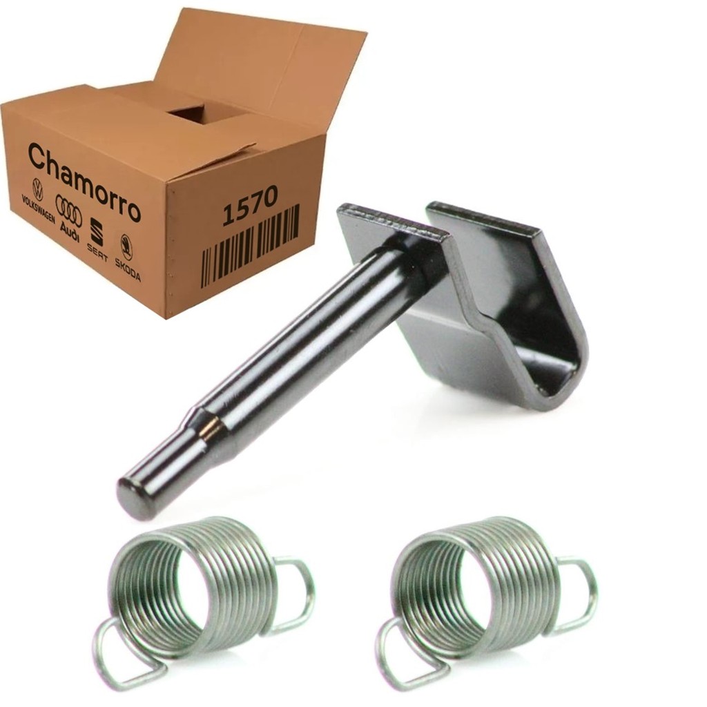 Pino Trava Banco + 2 Mola Vw Original Gol Voyage G2 G3 G4 G5 5U0881275 + 5U0881275 5U0881270GRU