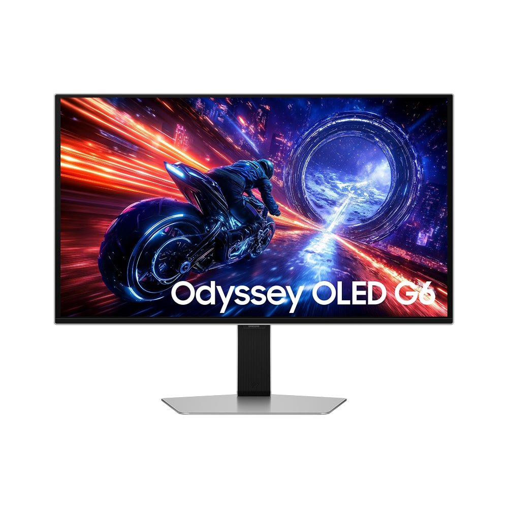 Monitor Samsung Odyssey OLED G6, 27", 500Hz, 0.03ms, ajuste de altura, FreeSync 