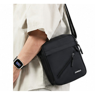 Bolsa Shoulder Bag Masculina Casual e Executiva com Múltiplos Compartimentos