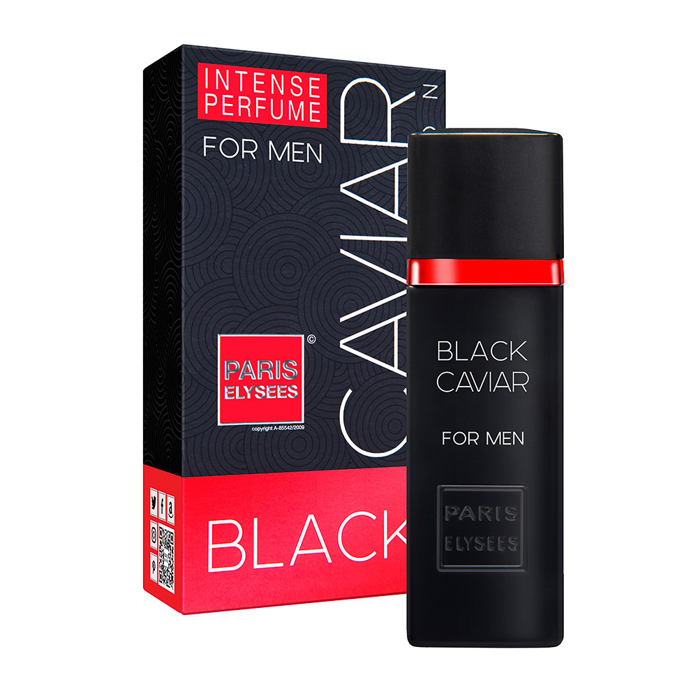 Perfume Paris Elysees Black Caviar Masculino EDT 100 ml