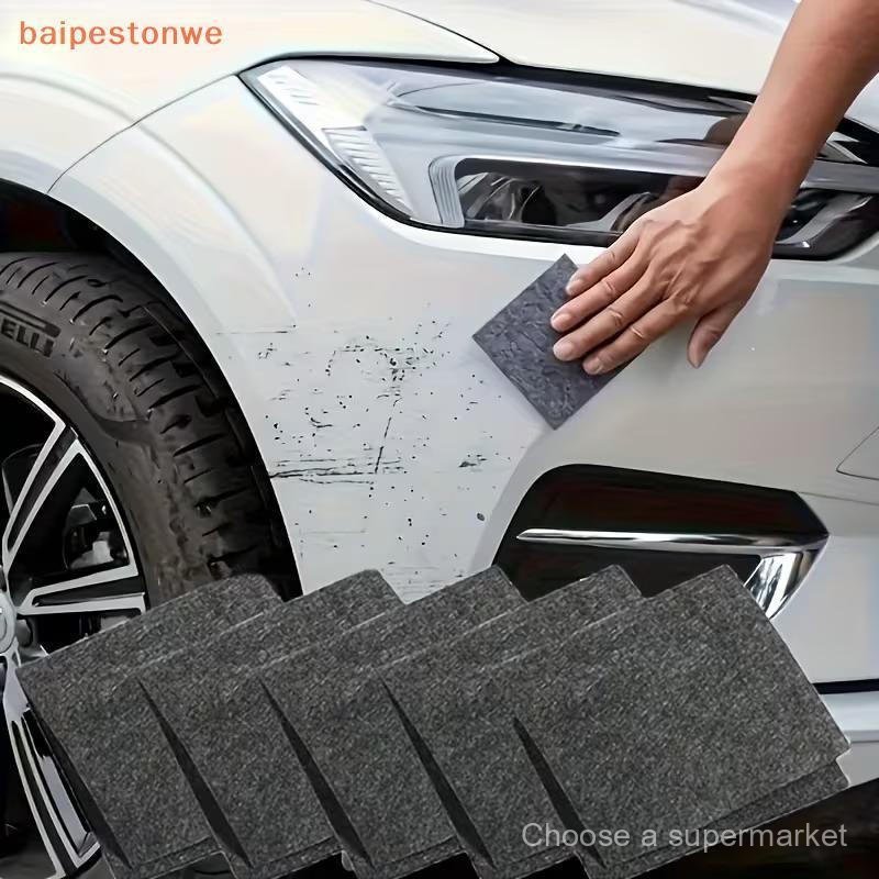 Pano Nano Mágico para Reparação de Arranhões em Carros, Pacote com 5 Toalhas Nano Multifuncionais para Reparar Arranhões