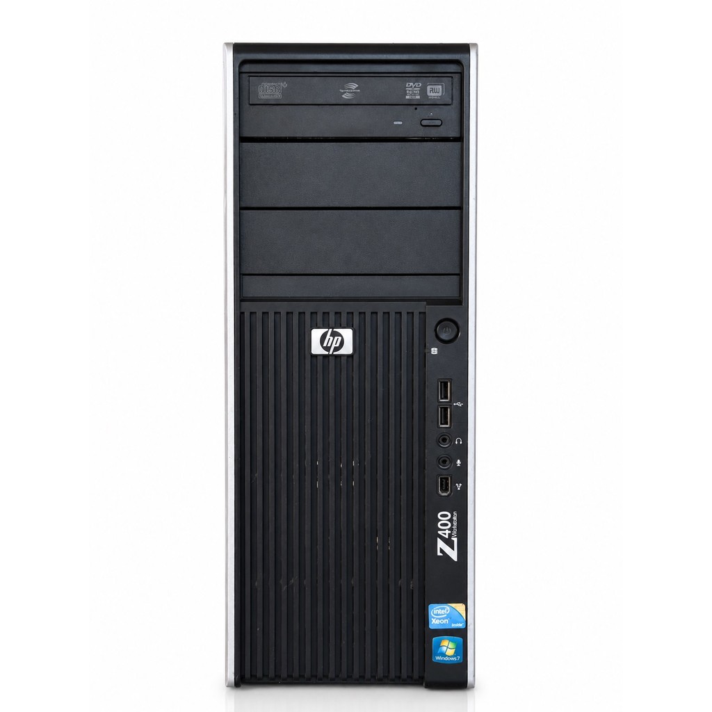 WORKSTATION HP Z400 XEON W3550 16GB 256SSD +VGA QUADRO 600