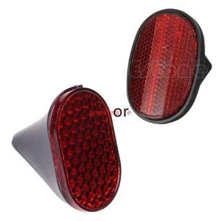 Oval Paralama Cauda Ciclismo Refletor Aviso Segurança