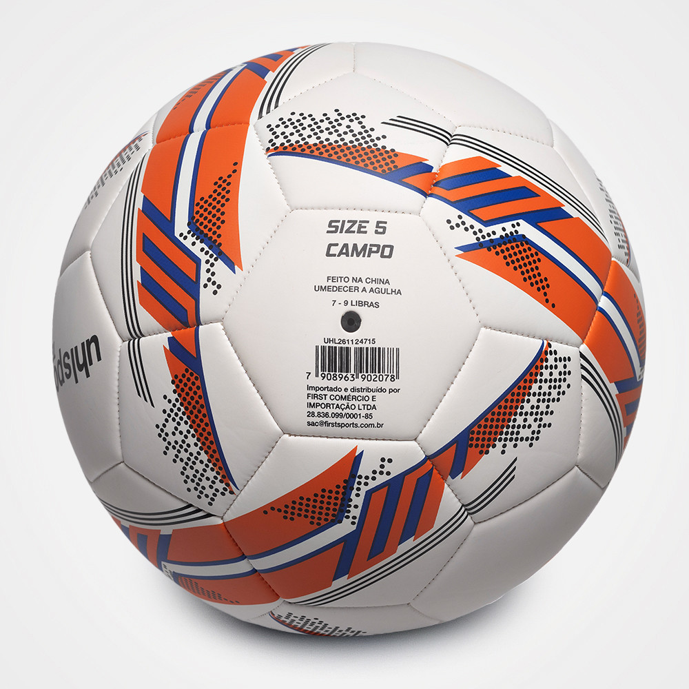 Bola Campo uhlsport Team Laranja e Azul Marinho — imagem 2 de 2