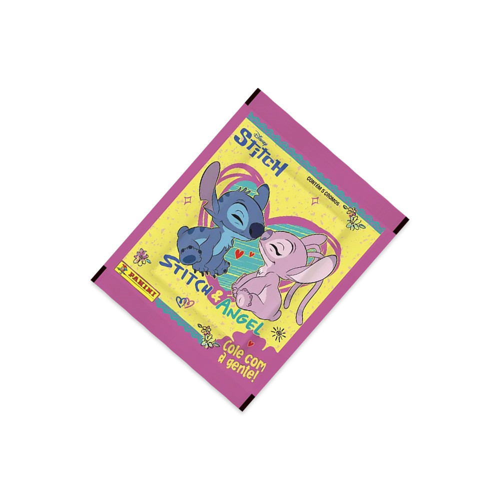 Stitch & Angel Álbum Capa Mole+30 Envelopes(150 Figurinhas) — imagem 2 de 2