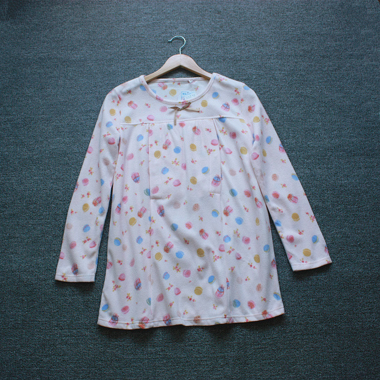 Comércio exterior pedido Original exportação pedido japonês senhoras primavera outono inverno velo roupas de enfermagem 