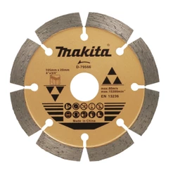 Disco diamantado segmentado 105 mm para concreto e alvenaria - D-79566 Makita