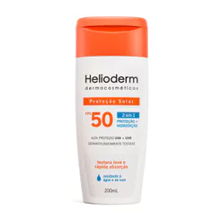 Protetor Solar Corporal Helioderm Suncare FPS 50 200ml