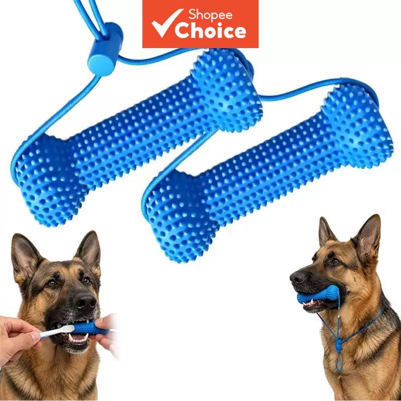 Auxílio para Escova de Dente para Cachorro, Brinquedo de Mastigar para Limpeza Oral, Brinquedo de Limpeza Dentária para